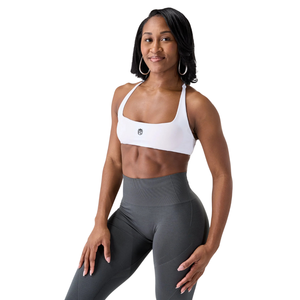 Sujetador deportivo sin costuras con tirantes para mujer, top de yoga, gimnasio, fitness, entrenamiento, soporte elástico, cintura alta, ropa deportiva. - Product Image 2