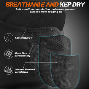 Masque facial balaclava rafraîchissant, résistant aux UV, respirant, couvrant tout le visage, pour le cyclisme et la pêche en été - Product Image 3