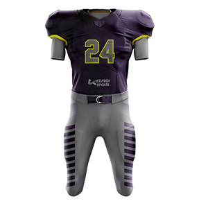 Uniforme de Fútbol Americano Personalizado de Alta Calidad, Fabricación OEM, Uniforme de Fútbol Americano Transpirable - Product Image 1