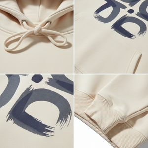 Sweat-shirts à capuche unisexes en molleton épais 100% coton, coupe classique, automne, vierges, haute qualité, personnalisables avec logo brodé - Product Image 2