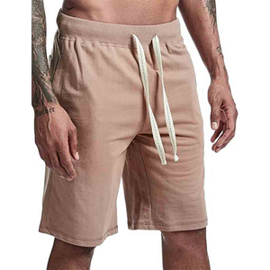 Producción al por mayor de pantalones cortos de algodón para hombre, fábrica de pantalones cortos de algodón para hombre con cintura elástica para mayor comodidad, tela con acabado suave. - Product Image 1