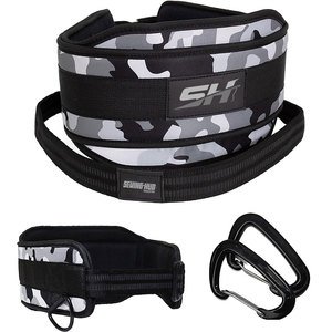 Cinturón de neopreno de alta resistencia con cadena de acero y mosquetón para dominadas con peso, entrenamiento de fuerza, precio mayorista, cinturón de gimnasio - Product Image 3