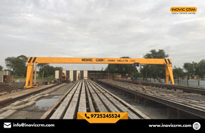 Grúa pórtico gigante INOVIC CRM de 1 a 25 toneladas, personalizada y de alta resistencia |   Equipo de Elevación Industrial Estándar IS con Fabricación OEM - Product Image 4