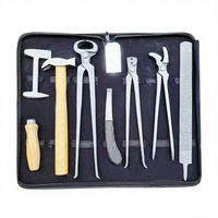 Kit de Herramientas Profesional de Alta Resistencia para el Cuidado Ortopédico del Caballo, Alicates para Pezuñas, Lima, Construcción de Acero, Reutilizable