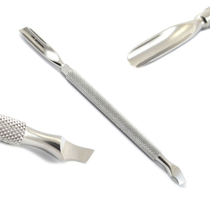 Pousse-cuticules robuste, petit outil de nettoyage des ongles en forme de cuillère, outil professionnel de manucure et pédicure pour les doigts et les ongles des orteils - Product Image 1
