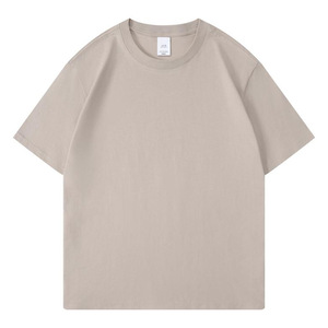 T-shirt jaune à manches courtes et col rond pour homme, 100 % coton, coupe classique, jersey décontracté, couleur unie, teint uni - Product Image 4