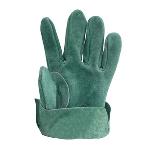 Gants de soudage haute performance pour travaux industriels lourds, protection supplémentaire, cuir de vachette, gants de travail. - Product Image 2