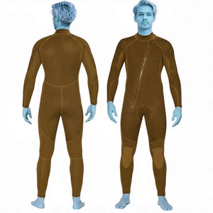Traje de Buceo Completo de Neopreno de Alta Calidad de 3 mm para Adultos, Traje de Neopreno Impermeable y Cálido de Cuerpo Entero con Mangas Largas, Transpirable - Product Image 3
