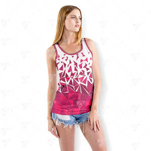 Chaleco Deportivo para Hombre, Sin Costuras, ODM, 100% Poliéster, Sublimado, Tejido, de Secado Rápido, Transpirable, Ligero, Sin Mangas, para Correr - Product Image 2