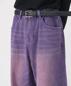 Jeans Anchos de Pierna Recta para Hombre, Estilo Vintage, Tallas Grandes, Unisex, Corte Holgado, Hip Hop, Streetwear, al por Mayor, Alta Calidad - Product Image 1