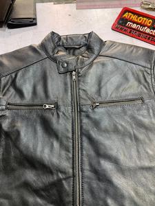 Custom Men's 100% Leather Motorcycle Jacket 2026 <b>Genuine</b> Leather Waterproof Eco-Friendly Stylish Winter Leather Jackets - Product Image 4