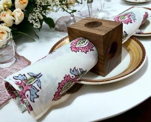 Anneau de serviette en bois de qualité supérieure, best-seller, fait à la main, en bois naturel, décoration de table à manger pour la maison et la cuisine - Product Image 1