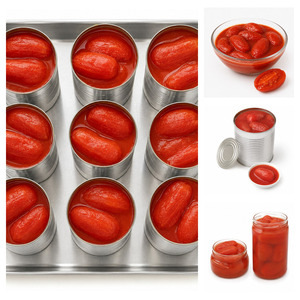 Deliciosos tomates pelados en su jugo, calidad superior, fábrica de Vietnam, precio económico, gran venta, enlatados A10 - Product Image 1
