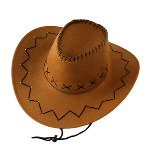 Chapeau de cowboy western classique en feutre de laine de haute qualité, à large bord, style Cattleman, pour un look professionnel de bandit et pour l'extérieur au quotidien - Product Image 6