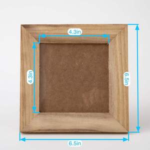 Handmade Durable Wooden Photo <b>Frame</b> with Distressed Finish Foldable Design for Family Portraits and Artistic - Product Image 6