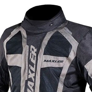 Men's Protective Cordura Racing <b>Biker</b> <b>Jacket</b> for Summer Motorcycle Riding Long Sleeves Winter Motorbike Racing Suit - Product Image 4