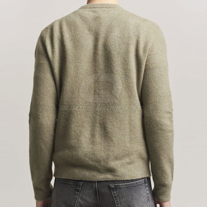 QURILL INDUSTRY Pull Classique Homme en Coton/Laine Tricoté Respirant Tendance Chaud Confortable à Manches Longues Coupe Ajustée - Product Image 2