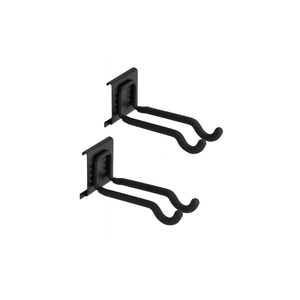 <b>Heavy</b> <b>Duty</b> Steel Double Garage Hook Wholesale Price Wall <b>Rail</b> Storage System Capacity 45lbs Metal Sports Equipment GAPGAR008 - Product Image 1