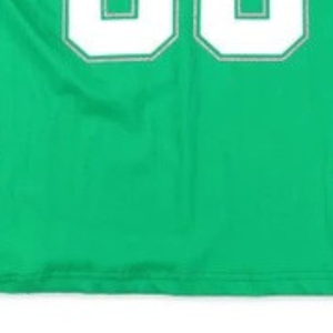 Camiseta Deportiva Verde Esmeralda con Ribete Rosa, Cuello en V, Manga Larga, Número 08, Estampado Gráfico, Ropa Deportiva Informal, Top de Moda para Mujer - Product Image 5