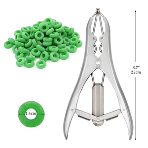 Pince de castration pour animaux de ferme (porcs, moutons) avec anneau en caoutchouc, équipement vétérinaire - Product Image 5