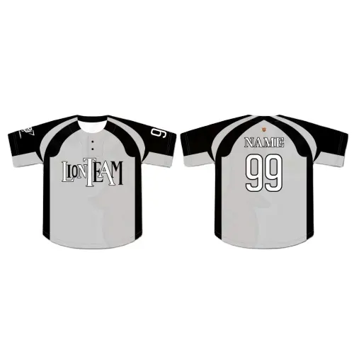 men's Baseball Jerseys Customize Baseball & Softball Wear jersey Tops Two Button Good Quality OEM Service 100% Polyester jersey