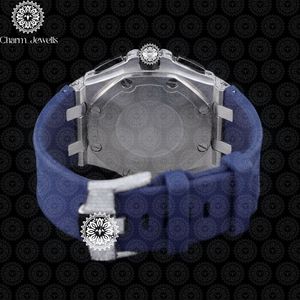 Charm_Jewells Luxury Stainless Steel <b>Watch</b> Round Case 38mm Analog Quartz Sapphire Crystal Hollow Out Design Women Fashion - Product Image 4