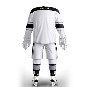 Fabricants sur mesure, vente en gros d'uniformes de hockey sur glace pour adultes, haute qualité, 100% polyester imprimé, antibactérien, toutes saisons - Product Image 3