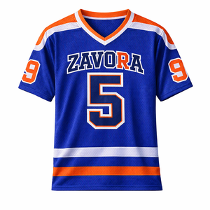 Camiseta de Fútbol Americano de Manga Corta de Malla de Primera Calidad para Hombre, Uniforme de Equipo Transpirable, Nombre y Número Personalizados, Camisetas Deportivas al por Mayor - Product Image 2