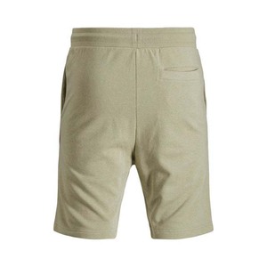 Shorts mi-longs tricotés décontractés pour hommes, taille élastique, couleur unie, grande taille, style sport d'été, inspirés de la mode européenne et américaine - Product Image 5