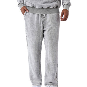 Acid Wash Tracksuit Custom Apparel <b>Matching</b> <b>Set</b> Oversized Hoodie <b>Jogger</b> Casual Streetwear Clothing Manufacturer - Product Image 3