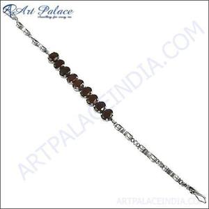 925 Sterling Silver <b>Bracelet</b> Garnet <b>Gemstone</b> <b>Bracelet</b> Energy <b>Gemstone</b> <b>Bracelet</b> Party Wear <b>Bracelet</b> - Product Image 1