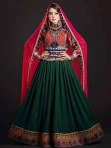 Robes Kuchi pour femmes de qualité supérieure, faible MOQ, impression de logo personnalisée, robe afghane de haute qualité pour femmes, fermetures éclair, dentelle, en vente - Product Image 3