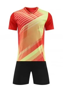 Camiseta de Tenis con Cuello en V para Hombre, Manga Corta, Color Degradado, Absorbe la Humedad, Poliéster, Ajuste Atlético, Ropa Deportiva de Verano - Product Image 2