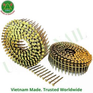 Clavos de acero en rollo de 1-3/4 pulgadas con vástago liso/anillado/roscado, punta de diamante, cabeza plana/a cuadros - Grado industrial, marca United Nail - Product Image 5