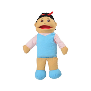 Marionnette en peluche Super Mario pour garçon, avec salopette bleue et chemise verte, 11CM-30CM, jouet en peluche doux pour enfants de 2 à 4 ans - Product Image 3