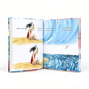 Servicio de Impresión de Libros Infantiles de Fábrica China con Papel Offset, Cartón y Cartulina Dúplex - Tapa Dura Laminada con Película Mate para Niños - Product Image 2