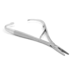 Portaagujas curvo Mathieu-Olsen - Carburo de tungsteno |   Nuevos Instrumentos Médicos de Blush Surgical - Product Image 1