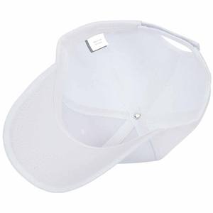 Casquette de baseball unie blanche de qualité supérieure, réglable, en coton, pour le sport, avec broderie personnalisée, vente en gros, casquette vierge à 6 panneaux, style Dad Hat, sportive et respirante - Product Image 6