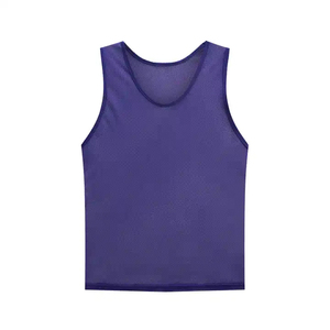 Wide Shoulder Printed Soccer <b>Training</b> <b>Bibs</b> Scrimmage Vests for Football Practice Team Sports Uniforms Mesh Breathable Quick Dry - Product Image 5