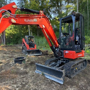รถขุดขนาดเล็กไฮดรอลิก Kubota KX040-5 ปี 2022 คุณภาพสูง พร้อมแรงเบรกเอาท์สูง สำหรับงานขุดที่ต้องการความทนทาน ขาย - Product Image 6