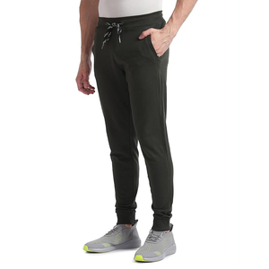 Men <b>Jogger</b> Pants Breathable Cotton Polyester Blend Drawstring Waist <b>Slim</b> Tapered Sweatpants - Product Image 3