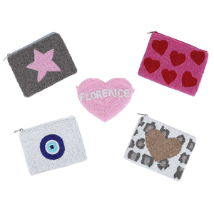 Monedero de Verano Bohemio para Mujer con Cuentas y Cierre de Cremallera, Regalo Ideal para Mejores Amigas, Bolsos de Mano Tipo Clutch - Product Image 6