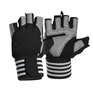 Gants de protection demi-doigts pour la course, la gym, le fitness et l'haltérophilie – Vente en gros, personnalisables, haute qualité, professionnels - Product Image 1