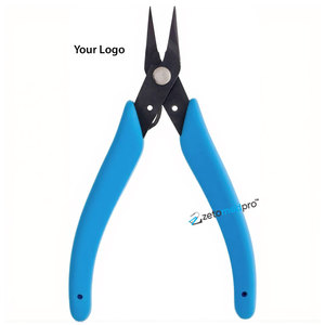 Alicates de corte combinados de fábrica, de acero inoxidable, para cortar, dar forma, abrir, cerrar y doblar alambre. Herramienta personalizada. - Product Image 4