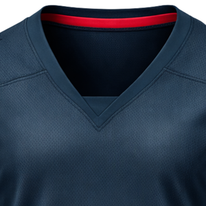 Maillot de hockey sur glace pour femmes, vert sarcelle foncé, respirant, à manches longues, uniforme de hockey de performance, style équipe - Product Image 4