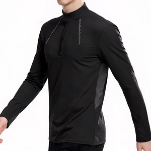 Fabricant de t-shirts de fitness personnalisés, vêtements de sport compressifs, polyester, spandex, transfert thermique, broderie, marque privée - Product Image 4