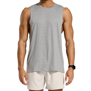 Camiseta Deportiva Casual para Hombre ELVE WEAR, Transpirable, de Secado Rápido, Ecológica, de Poliéster/Algodón, Cuello Redondo, a la Moda para Adultos - Product Image 1