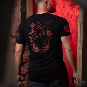 Camisetas de Verano para Hombre, Estilo Urbano, Transpirables, Cuello Redondo, Manga Corta, 100% Algodón, Secado Rápido - Product Image 5