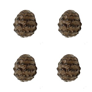มือจับลิ้นชักไม้สนแบบวินเทจ ลายโคนต้นสน สำหรับตู้ ขายส่ง - Product Image 2