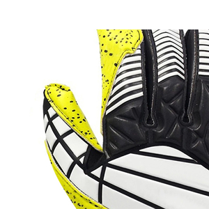 Nouveaux gants de gardien de but professionnels en cuir, paume en latex allemand, avec logo personnalisé - Product Image 6